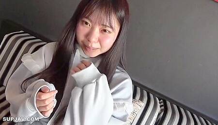 A Natural And Mysterious Medical Student 18+ No, No, Im Embarrassed /// Mana-chan Is Shy And Shy For The First Time And Makes Out With An Immoral Man!