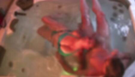 Jacuzzi spider view tease