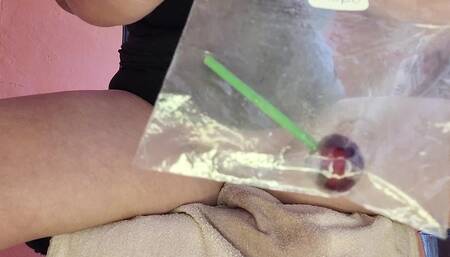 Squirting your Lollypop