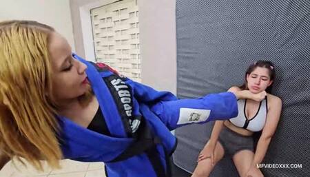 KARATEKA TECHINCS - VOL #183 - MILLY vs LORENA BECKER - NEW VIDEO MF - AUGUST 2024 - CLIP 04