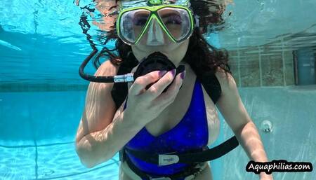 Aquaphilias- Gia Love- She gets her first SCUBA lesson