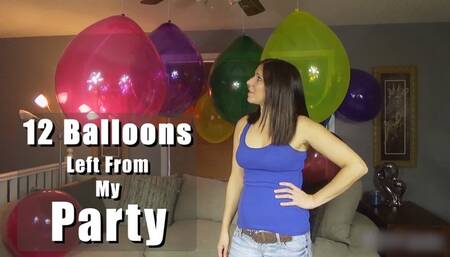 12 Balloons Left From My Party - REMASTERED - With Subtitles - Kylie Jacobs - MP4 1080p HD