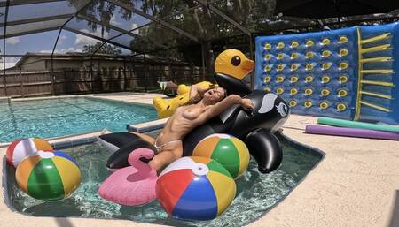 Nathalias Naked Inflatable Fun 2