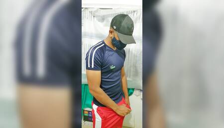 Gay Muscular Indian Masturbates