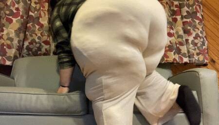 BBB Big Bouncy Booty on the Small Squishy Sofa