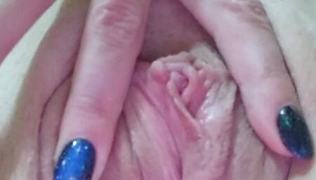 Tsss not alone at home getting horny and hide in the shower to play with my pussy
