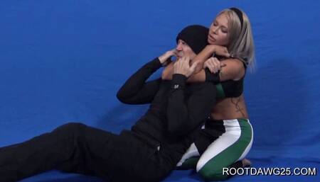 Scissor Hold Interrogation - Adara 1080p MP4