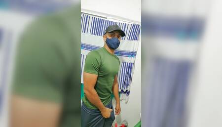 Indian Army Cock Gets Masturbated L