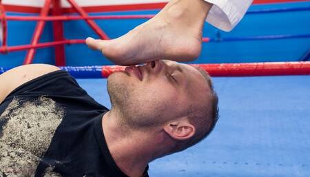 High kick humiliation