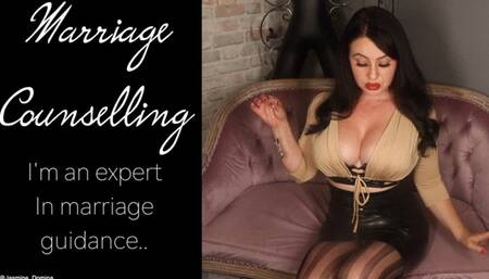 I am an expert in marriage guidance!