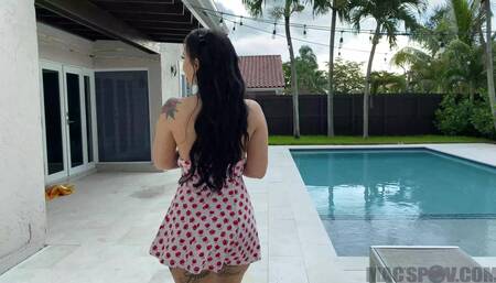 Big Titty Tattoo Babe Stella Rae Gets Fucked in Sundress