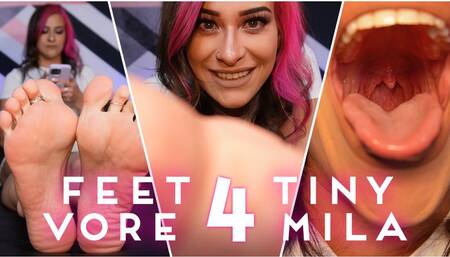 Feet For Tiny, Vore For Mila
