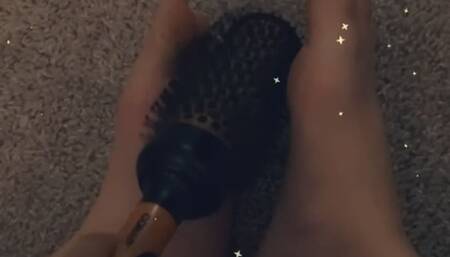 Hairbrush On My Feet