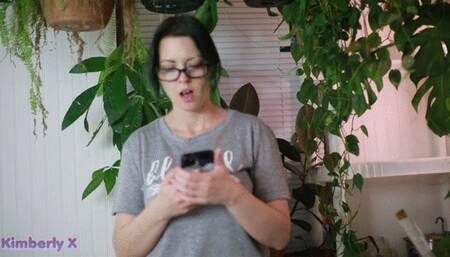 Step Mom gets your dick pic and wants to see for herself