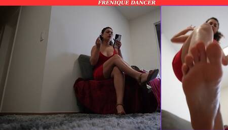 Frenique Dancer - Unaware Giantess SOLES Pov - Frenique arrives from her dance classes - HIGH HEELS - SOLES - FEMDOM - FOOT DOMINATION - SHRINKING FETISH - GIANTESS - FOOT POV - FLAT - FOOT FETISH - DANGLING - (720p)