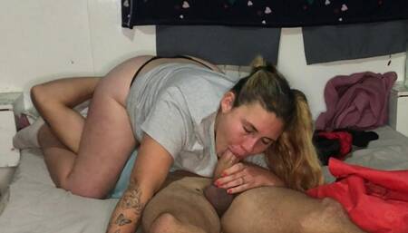 69 with My Wife's Stepsister I Put a Plug in Her Ass