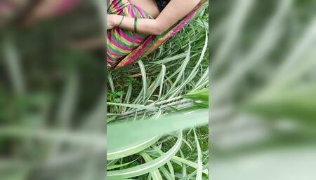 Desi Indian Bhabhi in the Jungle with Brother-in-law
