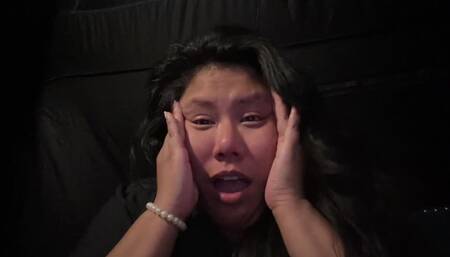 Yawning my exhaustion