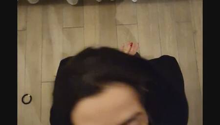 He cum all over my clothes