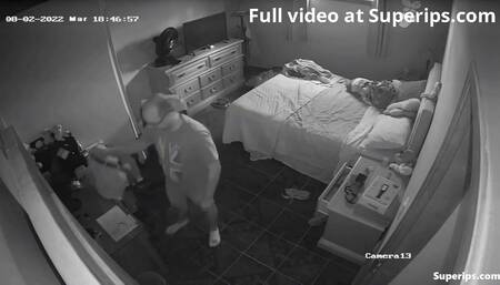 IPCAM – Fat nerdy man fucks his gorgeous wife