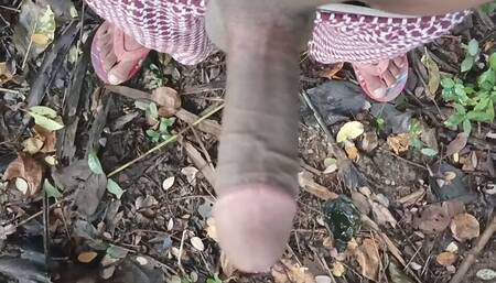 Indian Boy Mustarbation and Hanjob Big Cock at Forest