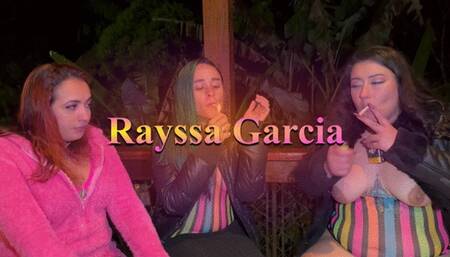 During breaks we smoke a cigarette and laugh a lot