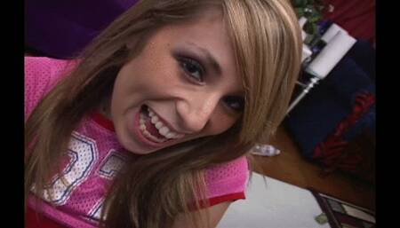 Young Alissa POV Jerk Off Cum In Mouth Cum Swallow! (mp4)