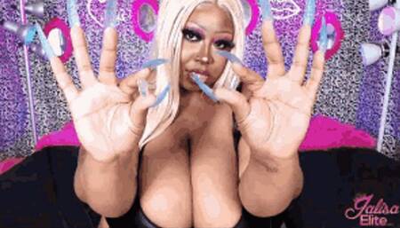 Cruel Busty BBW Bimbo Giantess Crushes Tinies with Big Tits and Belly