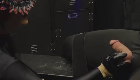 Straight Vicious Ballbusting making him use our safe word 3x in one session