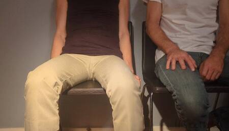 Fifi squirting and releasing bladder while you grope her in a chair *new* replay