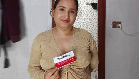 Live Pregnancy Test for My Wife Cumriya