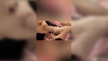 Playing with My Little Dildo