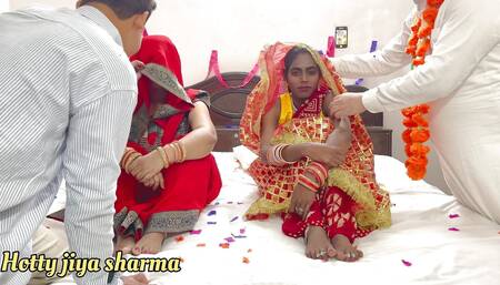 First Night of a Newly Married Desi Beautiful Girl with Addicted Husband