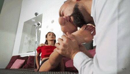 A FOOT FETISH DREAM COMES TRUE - WMV SD