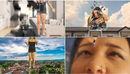 becomes giant eating cookie