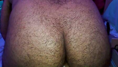 Hair Ass Dildo