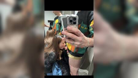 Locker Room Fun Just Wanted to Get Some New Clothes and There Were Many Clients Waiting