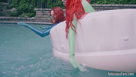 Rubber mermaids