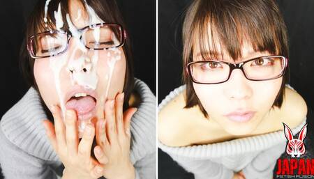 Do you want to finish on my face? Momo MOMOI Charm and Cumshot