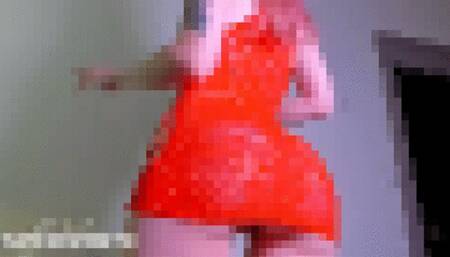 Red Dress Pixel Brat Tease and Denial Beta Safe