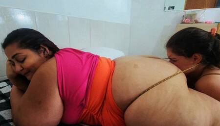 Farting Big BBW Brazilian, part 4, by BBW Sammy and Satina, (cam by Manu) FULL HD