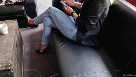 strange guy smells my sweaty pantyhose HD mp4 1920x1080