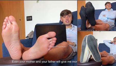 Ruining you and your family while I relax