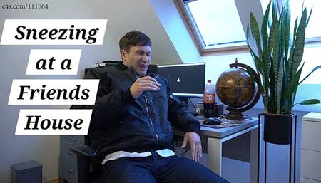 Sneezing at a Friends House 1080p - Toms Fetish Store