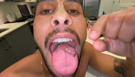 Down My Throat U Go! Latino Giant Swallows Loser