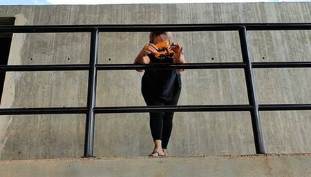 Angelin stomping and crushing toy carts to nothing (1)