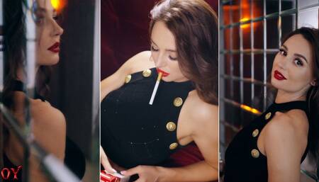 I enjoy my strong cigarette