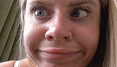 Cross-eyed eyes! MP4