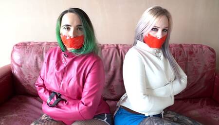 1093 Zara and Princess in Straitjackets Squared