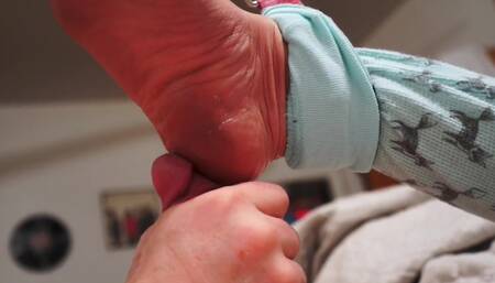 Hot Double Footjob